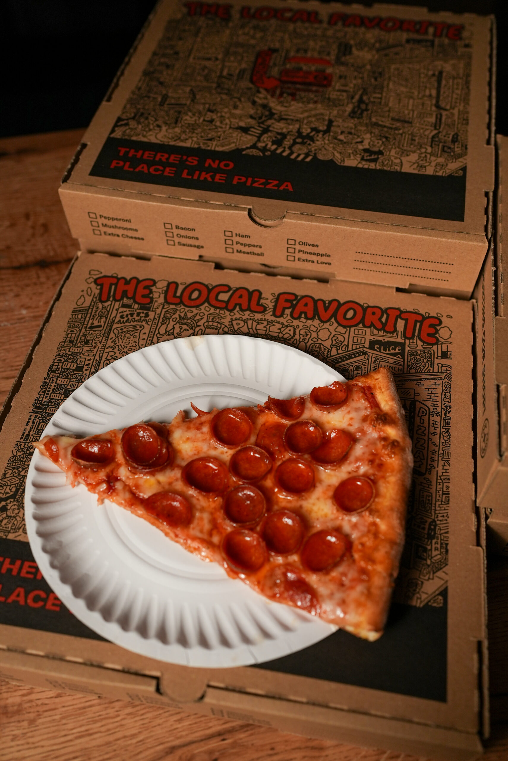 Locales Takeout Slices on Box